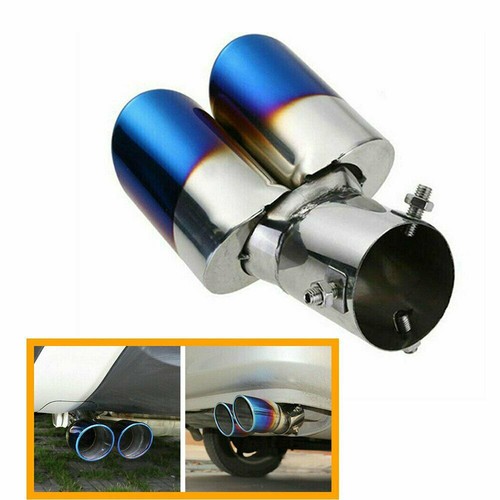 Car exhaust pipe tip - car, rear