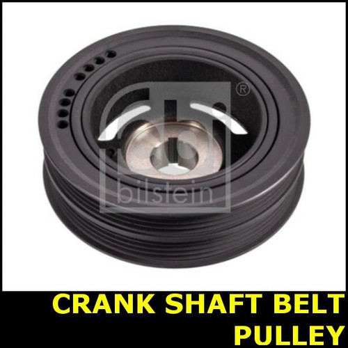 Crankshaft belt pulley fits - crankshaft,