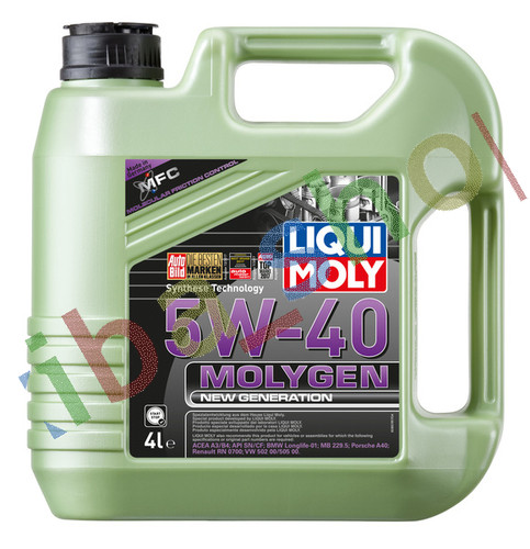 Engine oil molygen 5w40 api - oil,