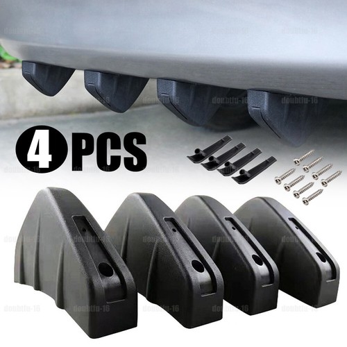 Universal black car rear - 4x,
