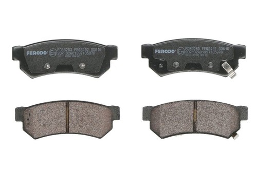 Brake pads set front rear - pads,
