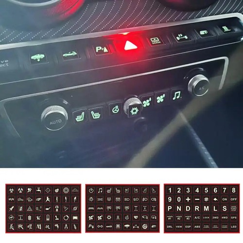 40pcs luminous green - green, car