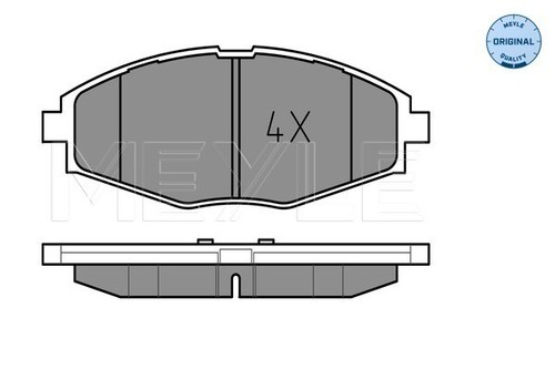 Meyle 025 232 - 025, brake