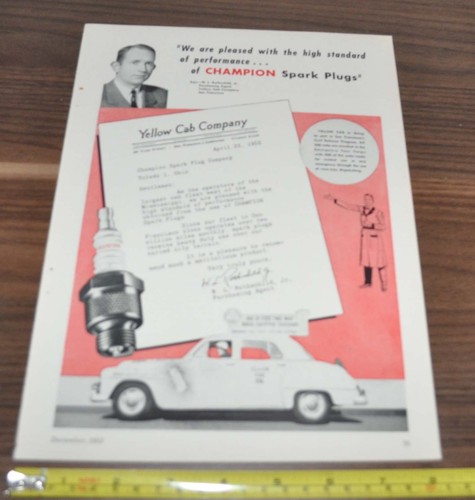 1953 yellow cab taxi san - 1953,