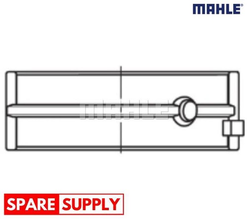 Crankshaft bearings for - bearings, opel
