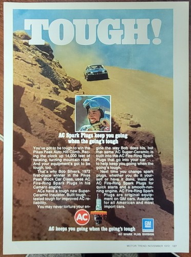 1972 spark plugs - 1972, print