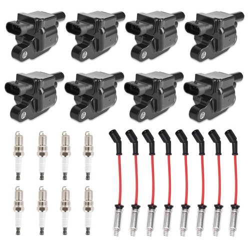 Coil pack set spark plug - 8,