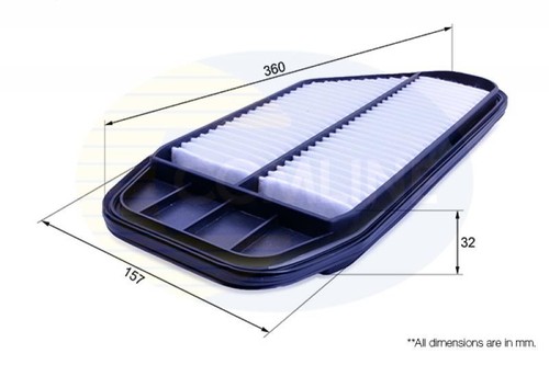 Engine air filter element - air,