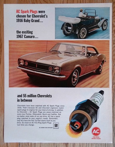 1967 spark plugs vintage - ac,