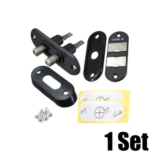 1set black sliding door - black,