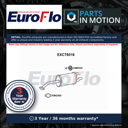 Exhaust back rear box - exhaust,