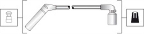 Ignition cable kit magneti - kit,