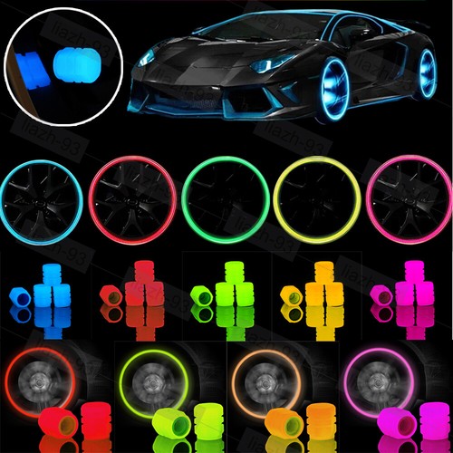 Tire valve caps - valve, luminous