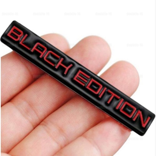 Car metal black edition - edition, 3d