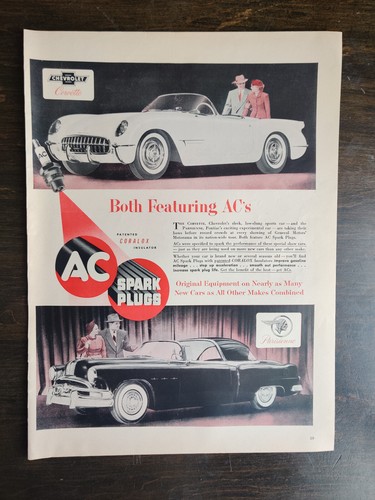 Vintage 1953 spark plugs - spark,