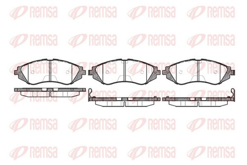 Remsa 0645 brake - remsa, 0645.02