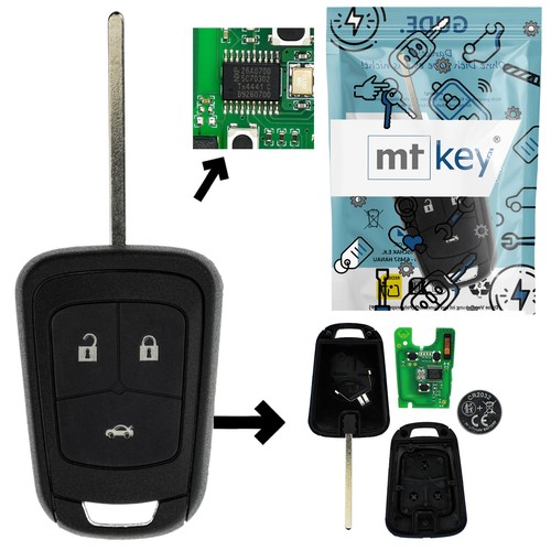 Radio key 434mhz id46 - key, button
