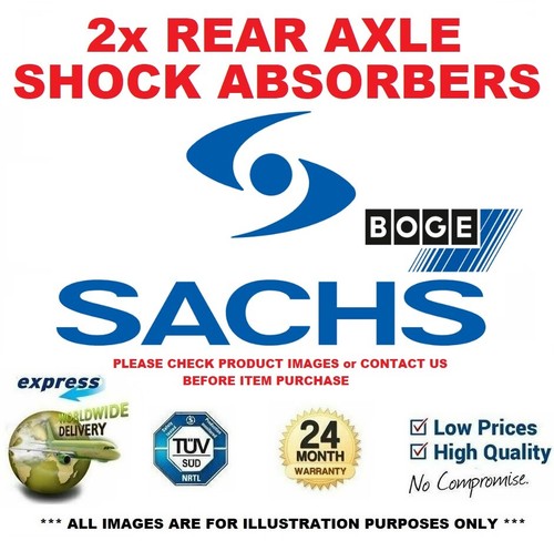 Sachs boge rear - 2x,