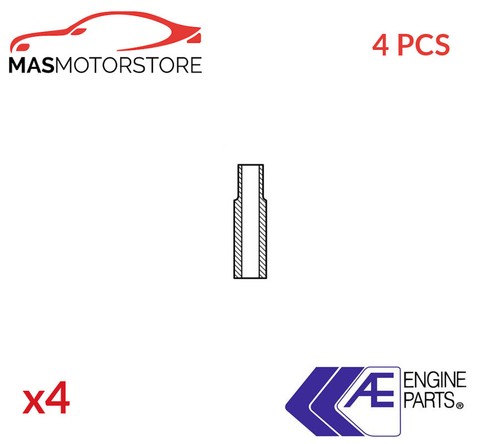 Valve guides vag96114 4pcs - guides,