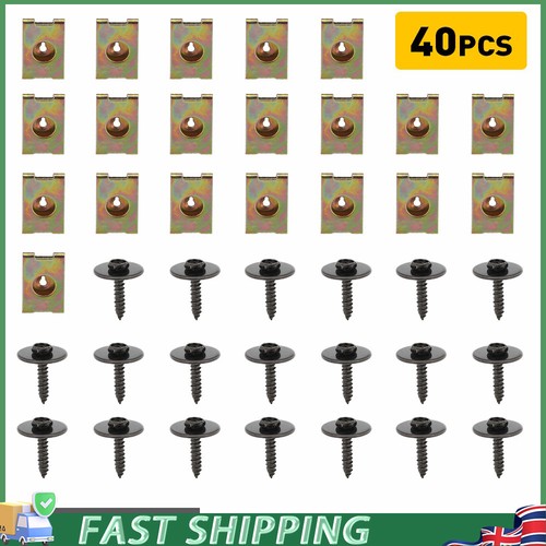 Speed shape nut fasteners - u-shape,