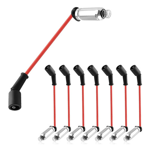 8pcs spark plug wires set - plug,