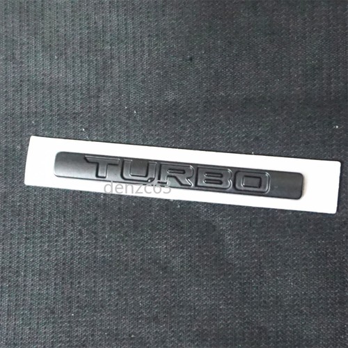 Black matte small turbo - black,