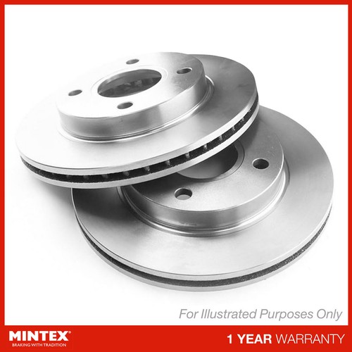 Mintex front brake discs 236mm - mintex,